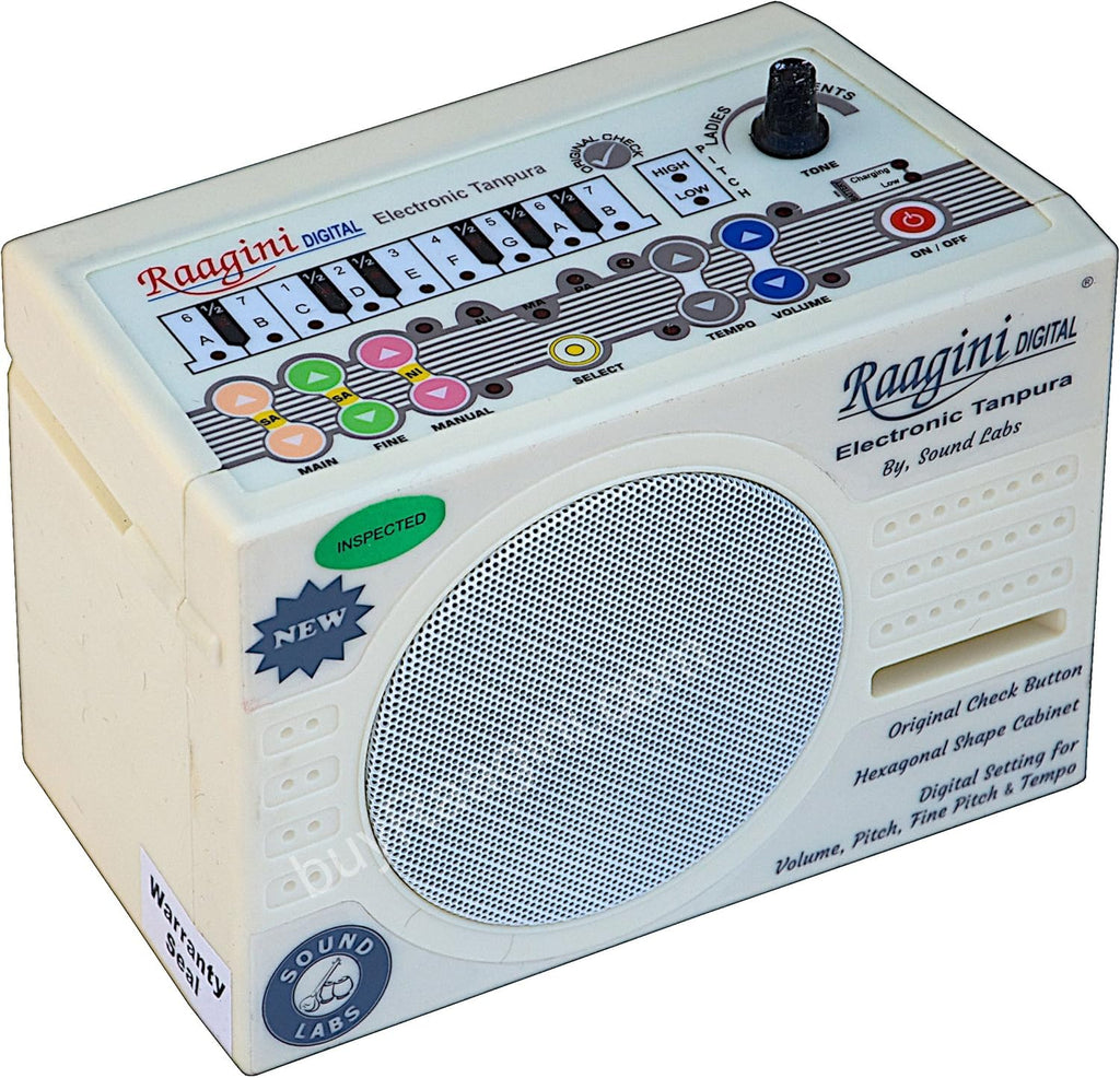 Raagini Digital Electronic Tanpura by Sound Labs - Tambura (PDI-DG)