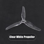 20pcs FPV Drone Props Propeller: Gemfan Hurricane 51433 3-Blades 5.1x3.5 PC Props Compatible 2206-2306 Brushless Motor for RC Quadcopter FPV Racing/Freestyle Drone
