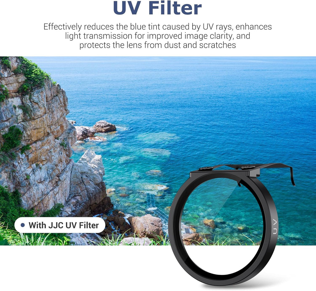 JJC UV Filter Compatible with DJI NEO Drone, Multi-Coated Drone UV Protection Filter with HD Optical Glass & Ultra Lightweight Aluminum