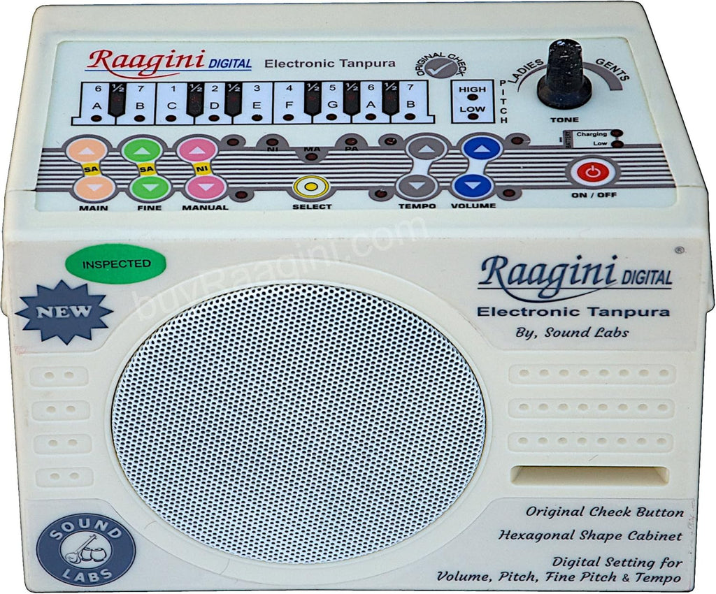 Raagini Digital Electronic Tanpura by Sound Labs - Tambura (PDI-DG)