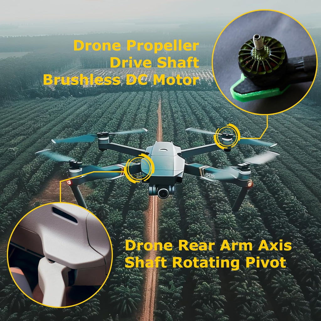 Drone Dry Film Lubricant with PFPE 30ml Propeller Shafts Lube Anti Seize Reduces Friction Maintenance Accessories for Agricultural Drone UAV FPV Drive Shaft Motor Bearings Remote Control Toy RC Models